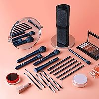 EIGSHOW Professional Makeup Brush Set - 15 Piece, Blue — image 8