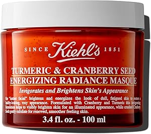 Kiehl's Turmeric & Cranberry Seed Energizing Radiance Face Mask 5.6oz Review