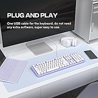 MOWUX Retro Typewriter Keyboard — image 2