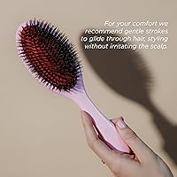 Denman Boar Bristle Hair Brush – Pink Crush — image 5