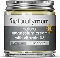 NaturallyMum Magnesium Cream with Vitamin D3 4 Fl Oz — image 1