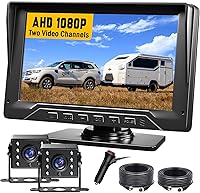 FEISIKE Dual RV Backup Camera ADC704 — image 1