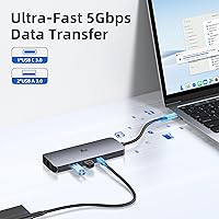 LIONWEI USB C Docking Station Triple Monitor — image 7