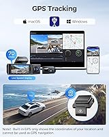 AZDOME M550 3 Channel Dash Cam 64GB — image 6