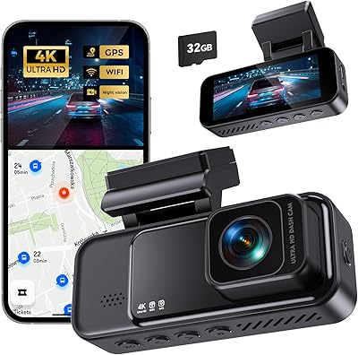 COOLCRAZY N7 4K Dash Cam