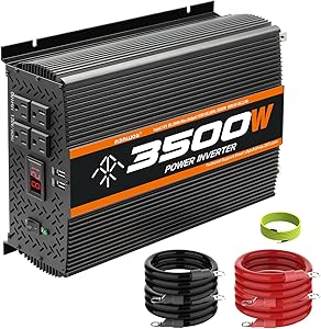 Tebrol 3500W Inverter 12V DC to 110V AC Review