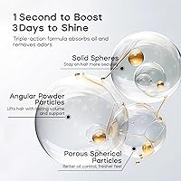 HALOVIDA Dry Shampoo for Dark Hair, Travel Size 2.03oz — image 9