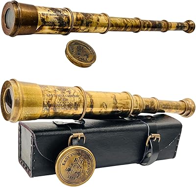 Aladean East India Company Brass Telescope 17-inch