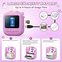 CAMCLID ET-6 Kids Camera Instant Print — image 7