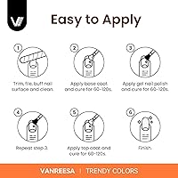 VANREESA 60 Pcs Gel Nail Polish Set — image 9