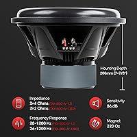 Audiopipe TXX-BDC-IV-12 12″ Quad Stack Composite Cone Subwoofer — image 4