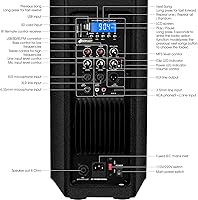 Costzon Active 3-Way 6.5" 2000W PA Speaker — image 4