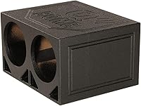 Q Power QBOMB10TB Dual 10-Inch Vented Subwoofer Enclosure — image 2