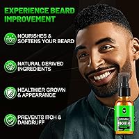First Melody Beard Oil with Biotin, Castor, Argan & Jojoba Oils, 2 Pack (1oz each) — image 5