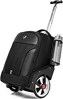Rolling Waterproof Backpack with Wheels for Business, College, and Travel — image 1