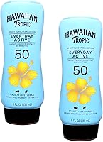 Hawaiian Tropic Everyday Active Sunscreen Lotion SPF 50, 8 fl oz (Pack of 2) — image 1