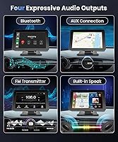 Podofo Portable Car Stereo A3327 — image 6