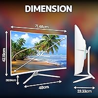 CRUA 32-inch 4K Curved Monitor — image 6