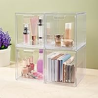 STORi Audrey Stackable Bin Organizer, 2-Piece Set — image 7