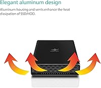Vantec NexStar Gx USB 3.1 Gen 2 Type-C 2.5” SATA SSD/HDD Enclosure — image 6