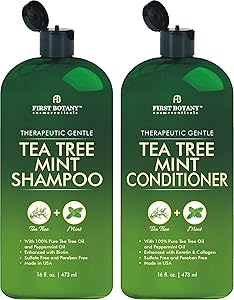 First Botany Tea Tree Mint Shampoo & Conditioner Set - 16 Fl Oz x 2 Review