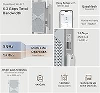 TP-Link BE6300 Wi-Fi 7 Range Extender RE403BE — image 2