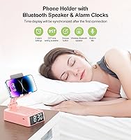 Joymate Bluetooth Speaker Phone Stand with Clock — image 3