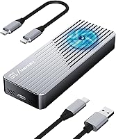 fanxiang MD85 SSD Enclosure with Cooling Fan, 4TB, USB 3.2 Gen 2 — image 1