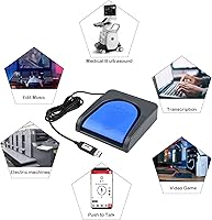 iKKEGOL Upgraded USB Single Foot Pedal Switch — image 2