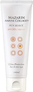 Mazarin Marine Collagen Sun Screen SPF50+ 100mL Review