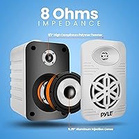 Pyle PDWRBT56WT Bluetooth Outdoor Speakers — image 6