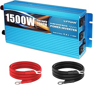 LVYUAN LY-PSW1500W-12V-PRO 1500W Pure Sine Wave Inverter Review