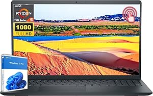 Dell Inspiron 15 3535 Laptop, AMD Ryzen 5 7530U, 16GB RAM, 1TB SSD Review