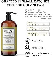 Abbot Kinney Apothecary 3-in-1 Wash for Men (Energizing Citrus) - 32oz, 2 Pack — image 6