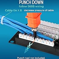 Rapink 48-Port Cat6 Patch Panel — image 3