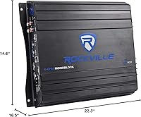 Rockville RV8.2A Dual 8″ 800W Subwoofers + 1200W Mono Amp Car Audio Kit — image 10