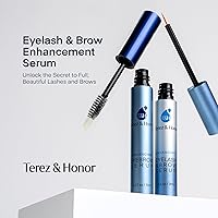 Terez & Honor Natural Eyelash Serum and Eyebrow Serum Set — image 4