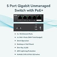 Tenda TEG1105P 5-Port Gigabit PoE Switch — image 2