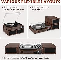 Udreamer UD012 Vinyl Record Player with External Speakers — image 9