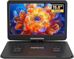 POFOTO PD15 Portable DVD Player 15.6-inch Review