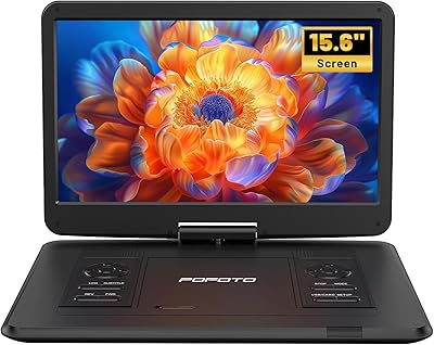 Pofoto PD15 15.6″ Portable DVD Player