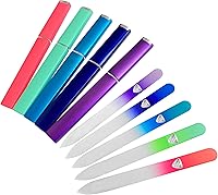 BONA FIDE BEAUTY Czech Glass Nail Files Set (Malibu, 5-Piece) — image 1