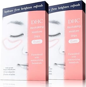 DHC Revitalizing Moisture Strips 6 Count (Pack of 2)
