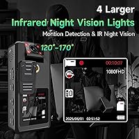 Wevoor A53 Mini Pocket Body Camera 64GB — image 4