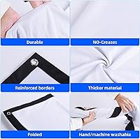 VERCORKIN 84-inch Outdoor/Indoor Projector Screen — image 5