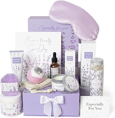 Frerdui Lavender Spa Gift Set, 11 Pcs