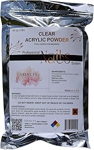 Veencys Professional Acrylic Dip Powder Clear 16oz Review