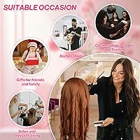 WeiRan Mannequin Head 99% Human Hair - Blond 27# — image 7