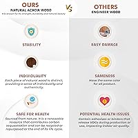 2BHOME Wooden LP Record Player Stand with 4 Cabinets — image 4