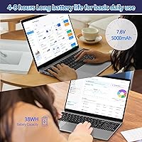 Molegar 2025 15.6″ Laptop, 16GB RAM, 512GB SSD, Intel N5095 — image 6